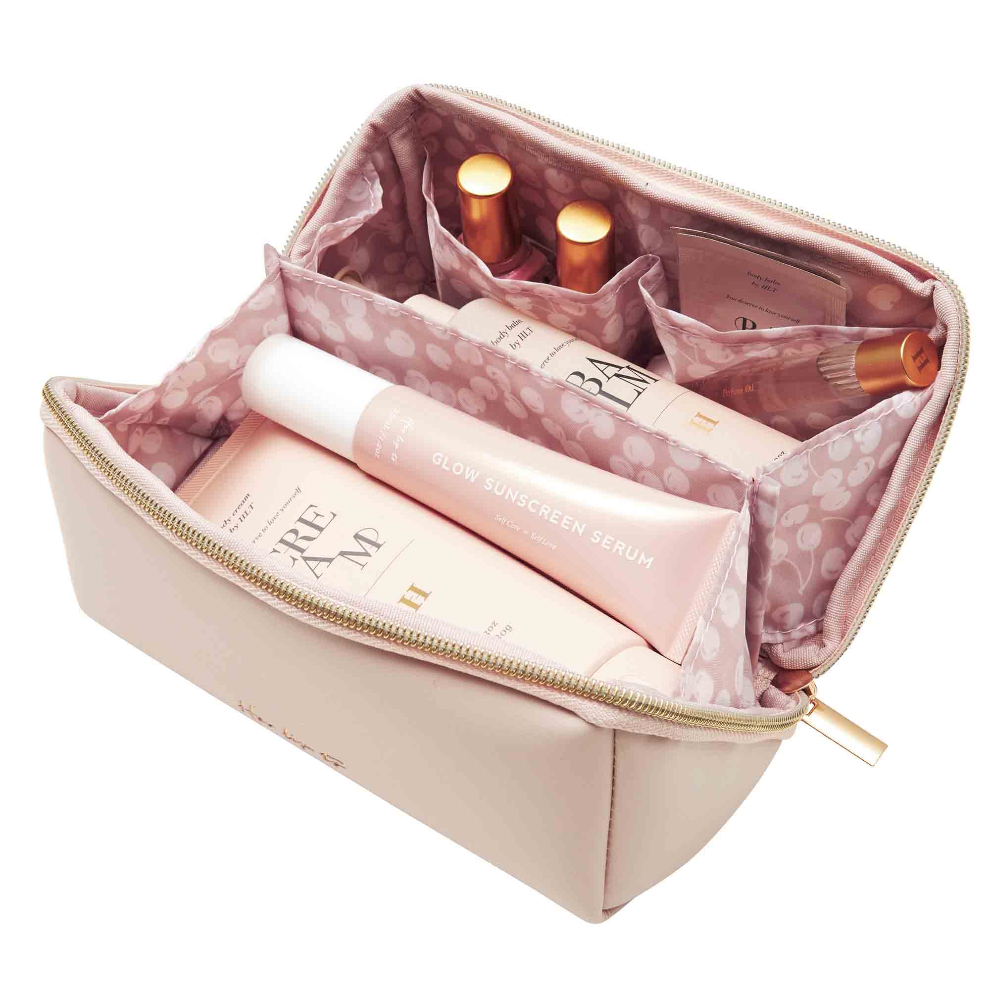 Her lip to箱型收納包內層